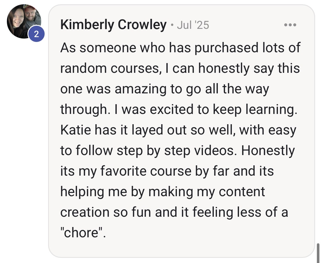 Member review screenshot