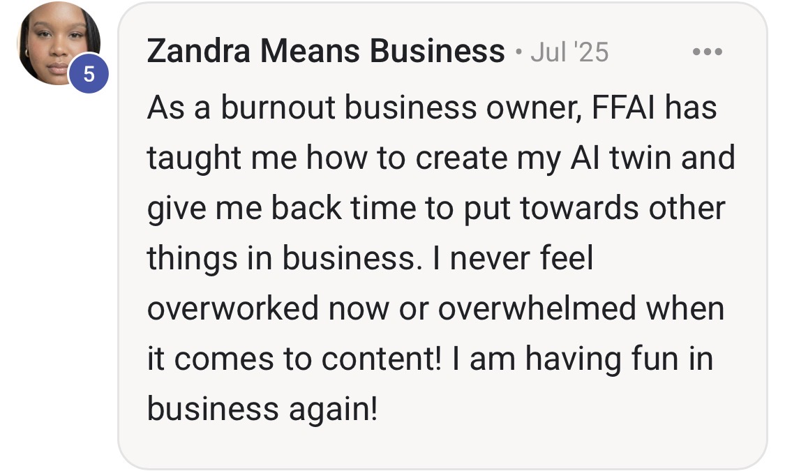 Member review screenshot